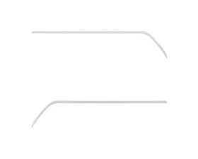 Tufskinz Rear Door Switch Side Panel Inserts OE Color Silver Sky Metallic Toyota Tacoma 2016-2021