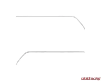 Tufskinz Rear Door Switch Side Panel Inserts OE Color Silver Sky Metallic Toyota Tacoma 2016-2021 - TAC081-GTO-G