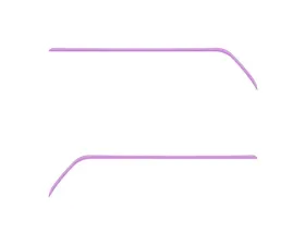 Tufskinz Rear Door Switch Side Panel Inserts Lavender Purple Toyota Tacoma 2016-2021
