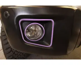 Tufskinz Fog Light Accent Trim Lavender Purple Toyota Tundra 2014-2021