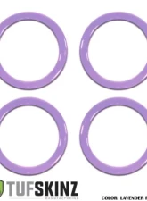 Tufskinz AC Vent Rings V2 Accent Trim Lavender Purple Toyota Tundra 2014-2021                                     - TUN019-PURTX-G - Image 2