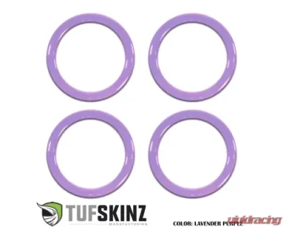 Tufskinz AC Vent Rings V2 Accent Trim Lavender Purple Toyota Tundra 2014-2021 - TUN019-PURTX-G