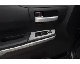 Tufskinz Front Door Switch Panel Accent Trim OE Color Silver Sky Metallic Toyota Tundra 2014-2021
