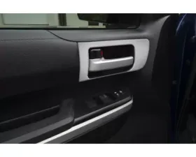 Tufskinz Front Door Pull Panel Accent Trim Front Doors Only OE Color Silver Sky Metallic Toyota Tundra 2014-2021