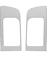 Tufskinz Front Door Pull Panel Accent Trim Front Doors Only OE Color Silver Sky Metallic Toyota Tundra 2014-2021                                     - TUN028-GTO-G - Image 2