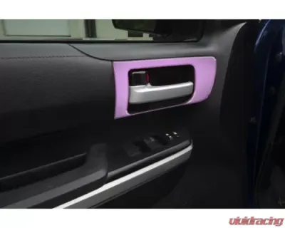 Tufskinz Front Door Pull Panel Accent Trim Front Doors Only Lavender Purple Toyota Tundra 2007-2021 - TUN028-PUR-G