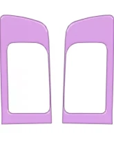 Tufskinz Front Door Pull Panel Accent Trim Front Doors Only Lavender Purple Toyota Tundra 2007-2021                                     - TUN028-PUR-G - Image 2