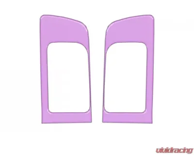 Tufskinz Front Door Pull Panel Accent Trim Front Doors Only Lavender Purple Toyota Tundra 2007-2021 - TUN028-PUR-G