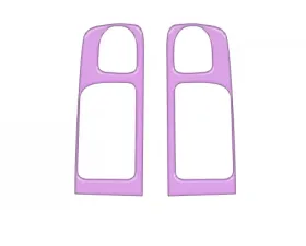 Tufskinz Crewmax Rear Door Pull Panel Accent Trim Lavender Purple Toyota Tundra 2014-2021