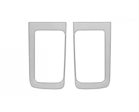 Tufskinz D-Cab Rear Door Pull Panel Accent Trim OE Color Silver Sky Metallic Toyota Tundra 2014-2021