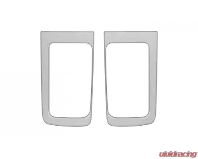 Tufskinz D-Cab Rear Door Pull Panel Accent Trim OE Color Silver Sky Metallic Toyota Tundra 2014-2021 - TUN032-GTO-G