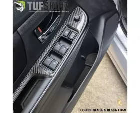 Tufskinz Manual Transmission Interior Foam Inserts Black/Black Subaru WRX 2015-2021