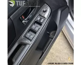 Tufskinz Manual Transmission Interior Foam Inserts Black/Gray Subaru WRX 2015-2021