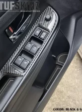 Tufskinz Manual Transmission Interior Foam Inserts Black/Gray Subaru WRX 2015-2021                                     - WRX002-FGY-X - Image 2