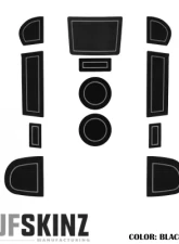 Tufskinz Manual Transmission Interior Foam Inserts Black/Gray Subaru WRX 2015-2021                                     - WRX002-FGY-X - Image 2