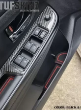 Tufskinz Manual Transmission Interior Foam Inserts Black/Red Subaru WRX 2015-2021                                     - WRX002-FRD-X - Image 2