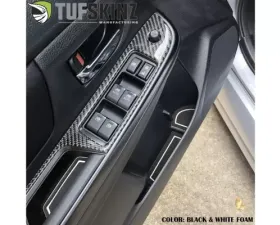 Tufskinz Manual Transmission Interior Foam Inserts Black/White Subaru WRX 2015-2021
