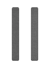 Tufskinz Real Carbon Fiber Domed Front Door Sill Accent Trim Ford Bronco Sport 2021-2025                                     - BRO011-DCF-G - Image 2