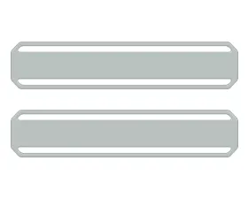 Tufskinz Front Door Sill Overlays Ford Bronco 2021-2022