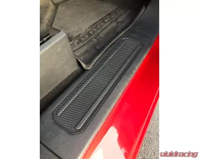 Tufskinz Front Door Sill Overlays Ford Bronco 2021-2022 - BRO018-RCF-X