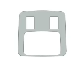 Tufskinz 4 Door (V1) Rear Center Console Accent Trim Ford Bronco 2021-2022