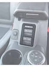 Tufskinz Window Control Switch Accent Trim Ford Bronco 2021-2022                                     - BRO035-DCF-G - Image 2