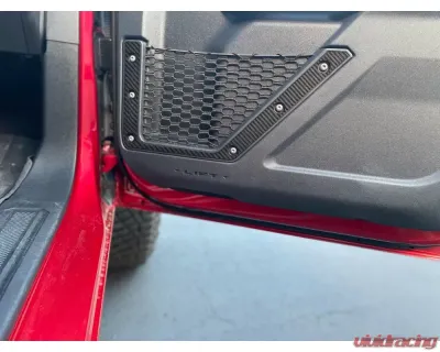 Tufskinz Lower Front Door Accent Trim Ford Bronco 2021-2022 - BRO042-RCF-X