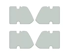 Tufskinz 4 Door Latch Inserts Ford Bronco 2021-2022