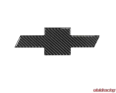 Tufskinz Real Carbon Fiber Domed Front Grille Bowtie Overlays Chevrolet Colorado 2015-2020 - COL006-DCF-G