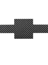 Tufskinz Real Carbon Fiber Raw Front Grille Bowtie Overlays Chevrolet Colorado 2015-2020                                     - COL006-RCF-X - Image 2