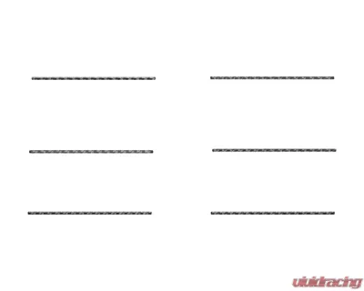 Tufskinz Grill Line Inserts Ford F150 Roush 2021-2022 - FRD060-DCF-G