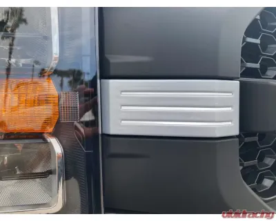 Tufskinz Grill Line Inserts Ford F150 Roush 2021-2022 - FRD060-WHT-G
