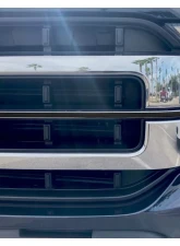 Tufskinz Grill Accent Trim Ford F150 Lariat 2021-2022                                     - FRD061-BLK-G - Image 2