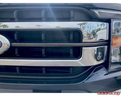 Tufskinz Grill Accent Trim Ford F150 Lariat 2021-2022 - FRD061-DCF-G