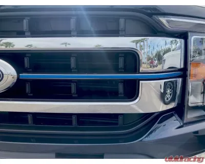 Tufskinz Grill Accent Trim Ford F150 Lariat 2021-2022 - FRD061-VEL-G