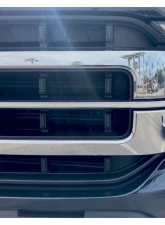 Tufskinz Grill Accent Trim Ford F150 Lariat 2021-2022                                     - FRD061-WHT-G - Image 2
