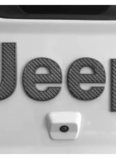 Tufskinz Tailgate Overlays Jeep Gladiator 2019-2022                                     - GLA001-DCF-G - Image 2