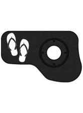 Tufskinz Gas Cap Holder Inserts Jeep Gladiator 2019-2021                                     - GLA003-TX25-506-X - Image 2