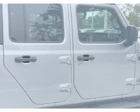 Tufskinz Black Textured Door Handle Protector Inserts Jeep Gladiator 2019-2021