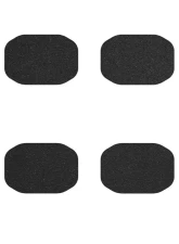 Tufskinz Black Textured Door Handle Protector Inserts Jeep Gladiator 2019-2021                                     - GLA012-TFLMP-X - Image 2