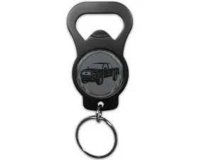 Tufskinz Keychain Bottle Opener w/ Tacoma Emblem Universal