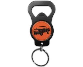 Tufskinz Keychain Bottle Opener w/ Tacoma Emblem Universal