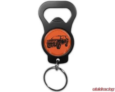 Tufskinz Keychain Bottle Opener w/ 4Runner Emblem Universal - KEY001-FNO-500-G