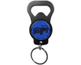 Tufskinz Keychain Bottle Opener w/ 4Runner Emblem Universal