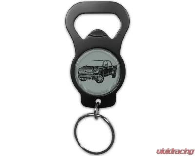 Tufskinz Keychain Bottle Opener w/ Tundra Emblem Universal - KEY001-LNR-499-G