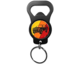 Tufskinz Keychain Bottle Opener w/ 4Runner Emblem Universal