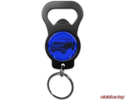 Tufskinz Keychain Bottle Opener w/ Tundra Emblem Universal - KEY001-VODB-499-G