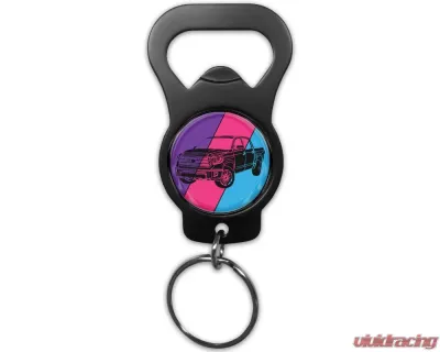 Tufskinz Keychain Bottle Opener w/ Tundra Emblem Universal - KEY001-WHT-493-G