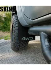 Tufskinz 11" x 15" Front Mud Flaps w/ Lunar Rock 4wd Logo Toyota Tacoma 2016-2022                                     - TAC055-ABT-509-X - Image 2