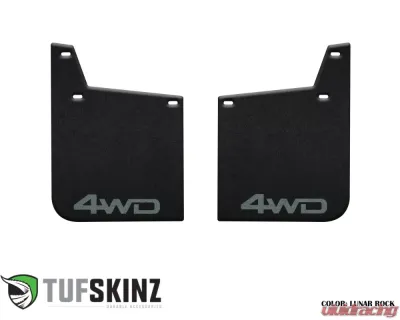 Tufskinz 11" x 15" Front Mud Flaps w/ Lunar Rock 4wd Logo Toyota Tacoma 2016-2022 - TAC055-ABT-509-X